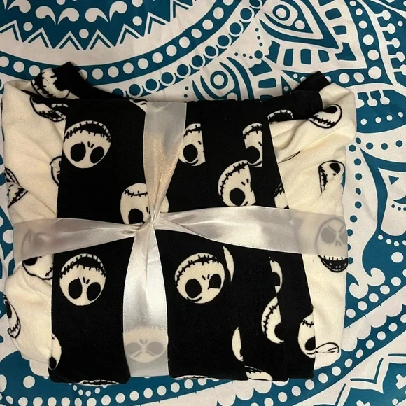 Disney Nightmare before Christmas small plush pajama set Jack faces - Picture 2 of 2